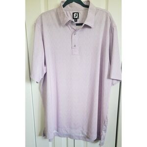 FootJoy Golf Polo Shirt Performance Stretch Athletic Fit Purple XL‎
